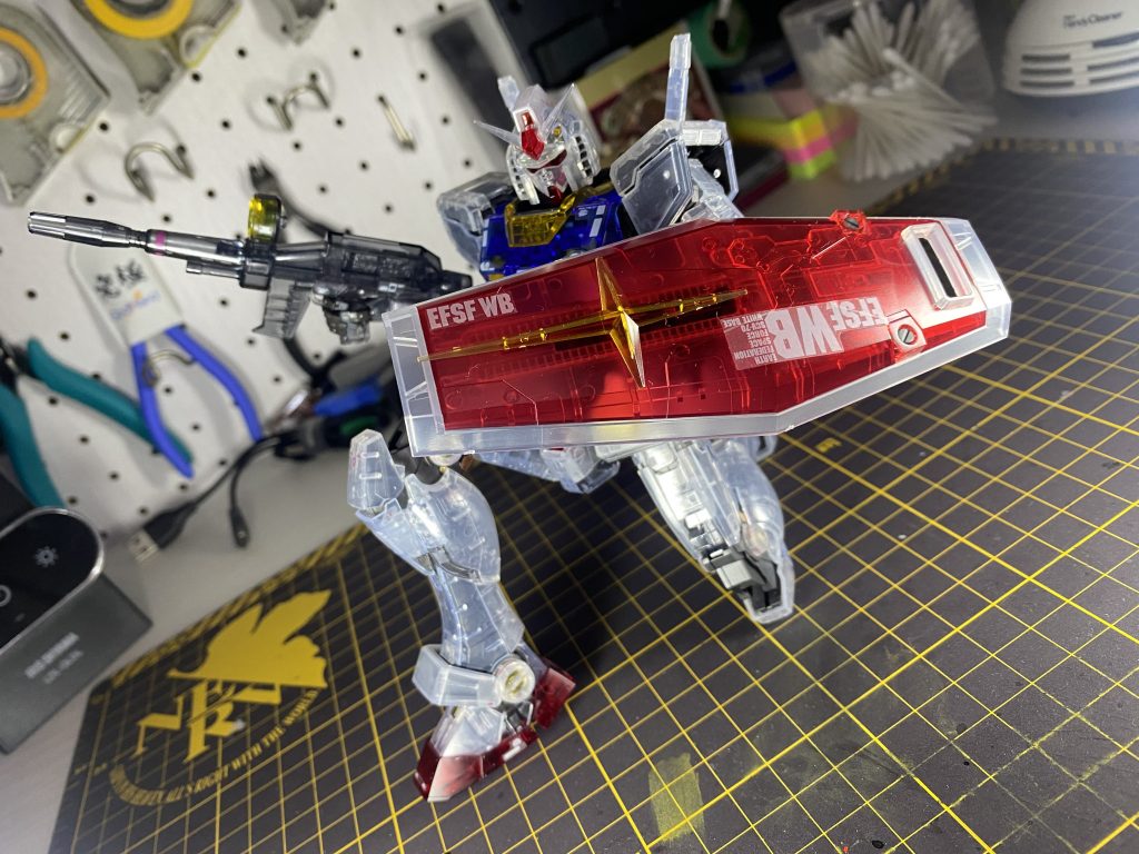 流石のMGなので膝立ちも何も問題なく決まります