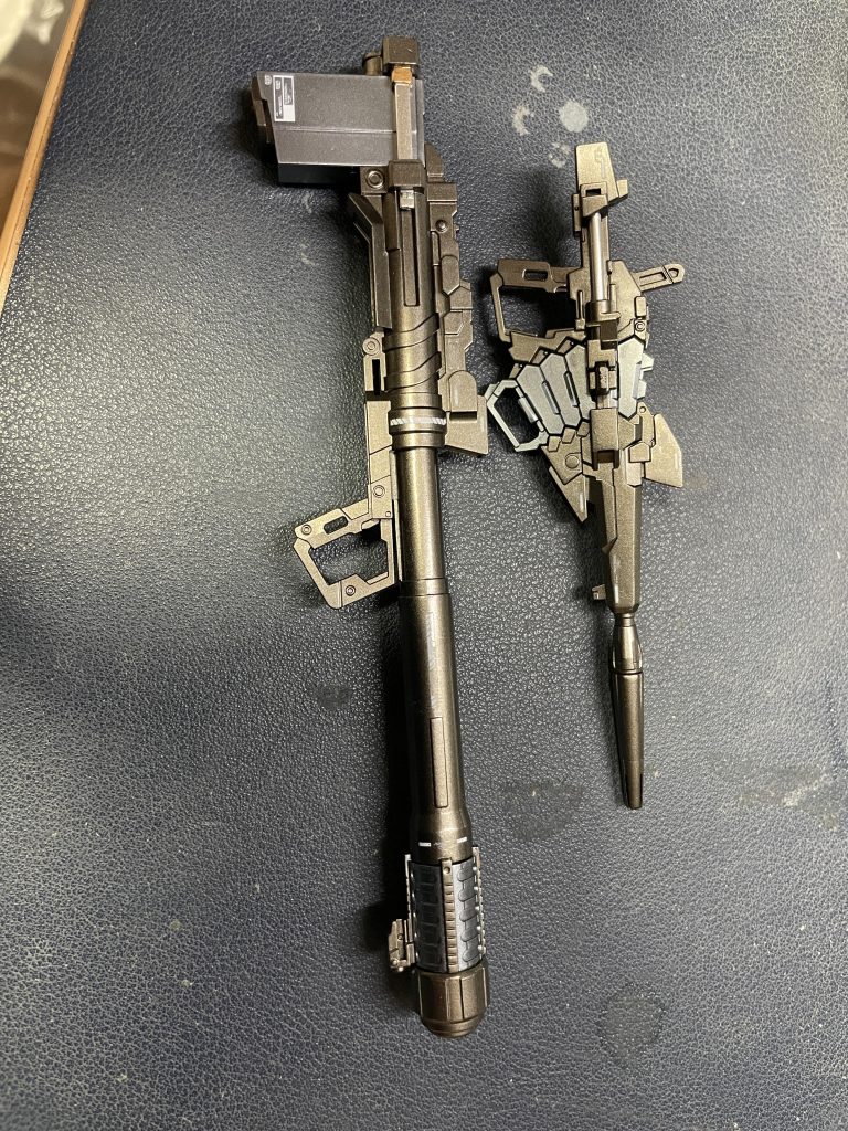 上の写真じゃわかりにくいので、こちらで武器の色分けアピール多少わかりやすくなったかな?正直にいうとGXアイスシルバーでもいいのでは…?と
