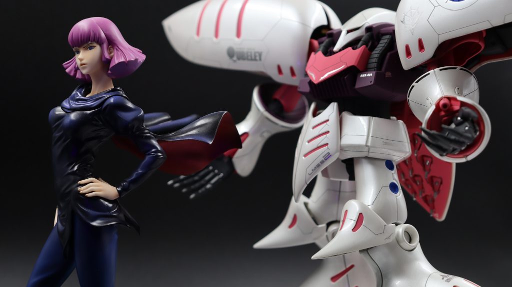 GGGのハマーン様と並べて飾るのをモチベーションに仕上げました。