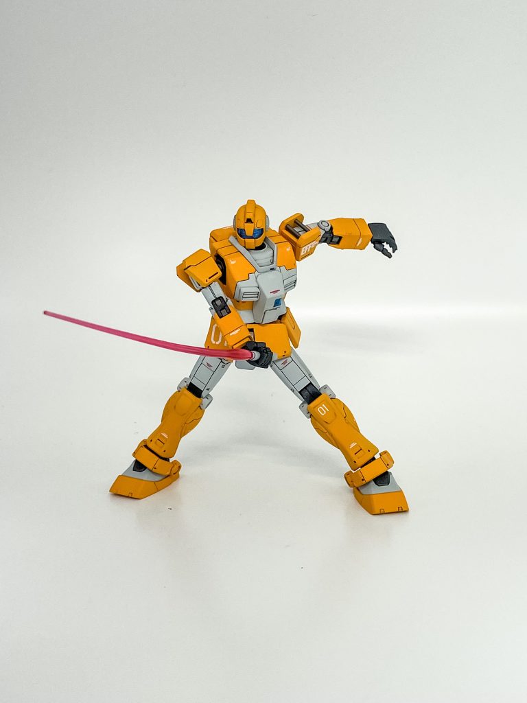 優秀な連邦サーベルによる下格はリーチも長くGood!