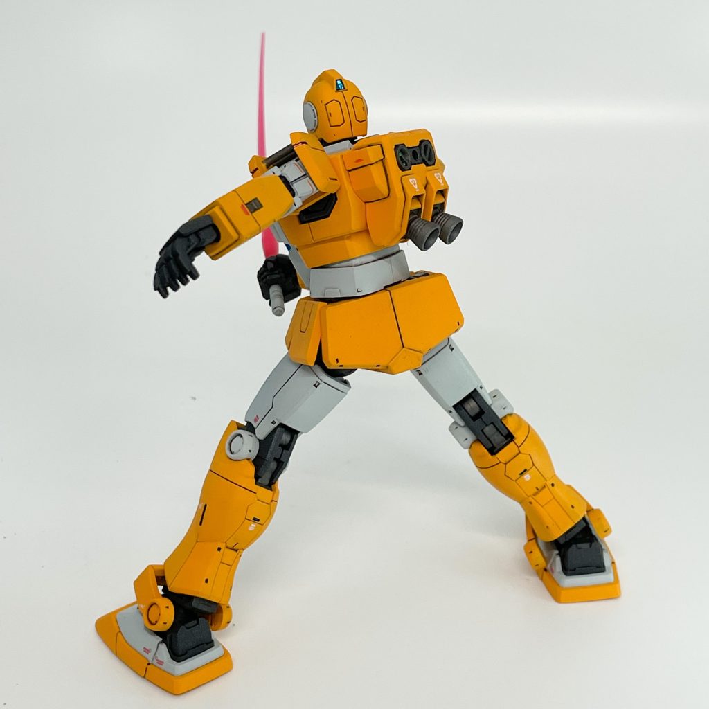 ゲーム画面のイメージその2TPSッぽい画面構成なのでこんな動きになります。