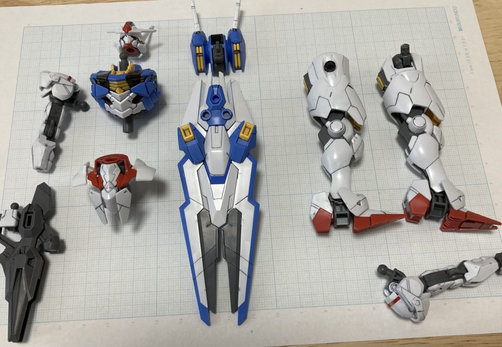 発色良し！パーツの噛み合わせもいい！彫って済み確定。んがしかし！