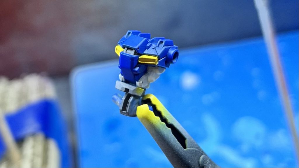 塗り分けが大変でした💦