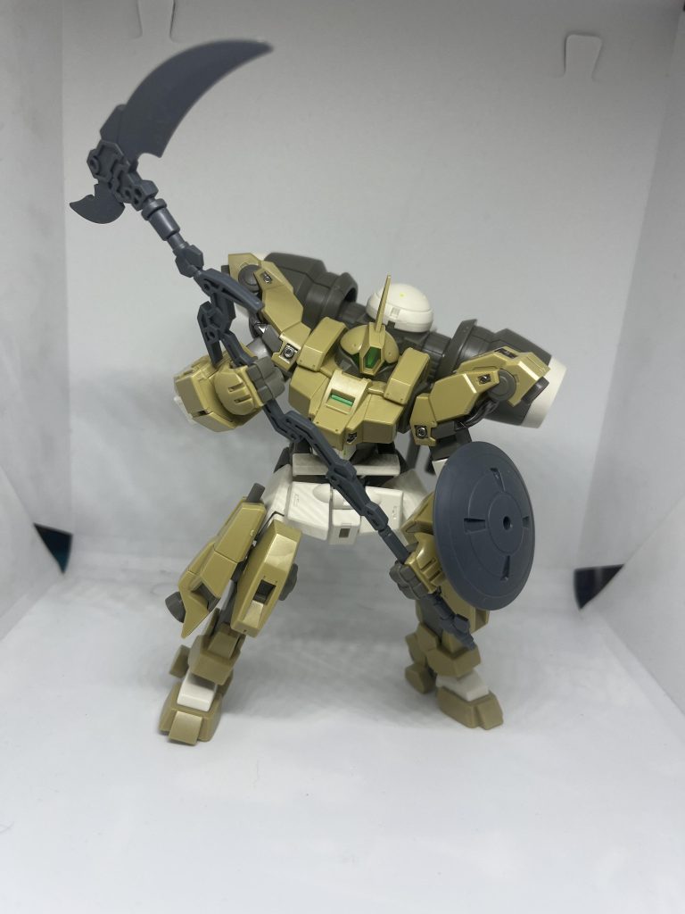 なんか野蛮な武器が似合う。デスアーミーの棍棒ライフルとか欲しい