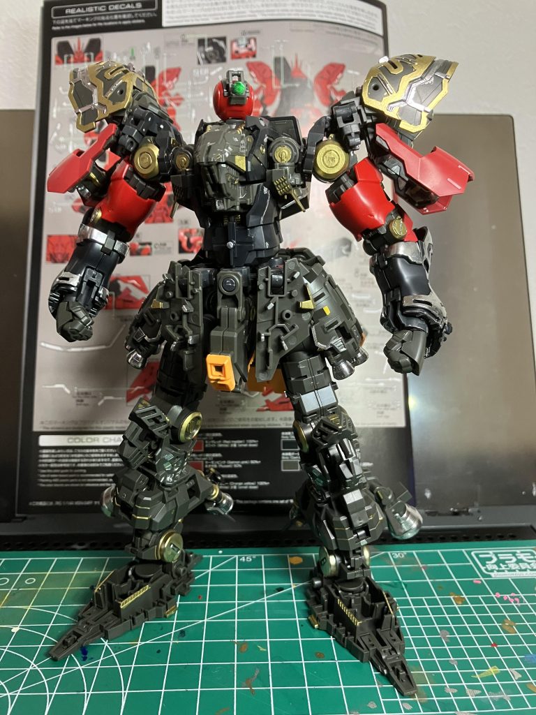 前からの写真筆塗りは初めてやってみたんですが、手がめっちゃプルプル震えてはみ出した箇所多数アリ笑けど隠れるから修正したりしませんでした!手抜きです!笑