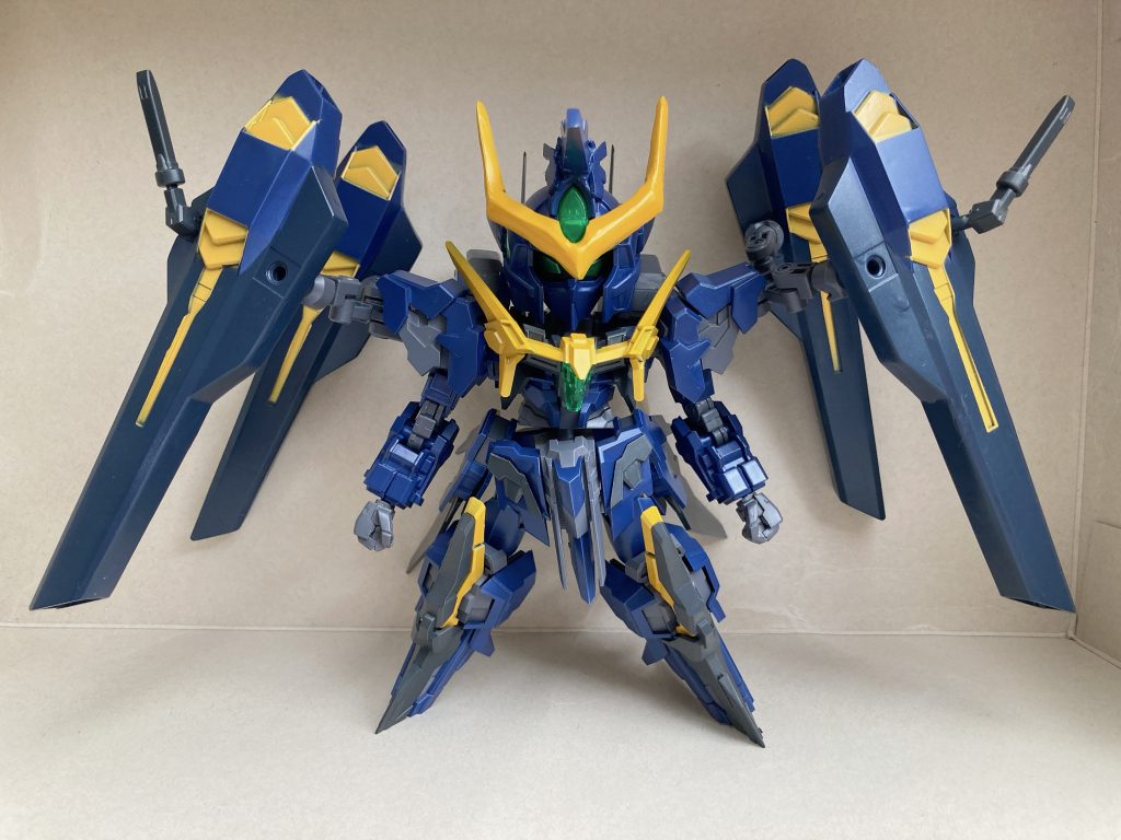 一通り塗装したところ