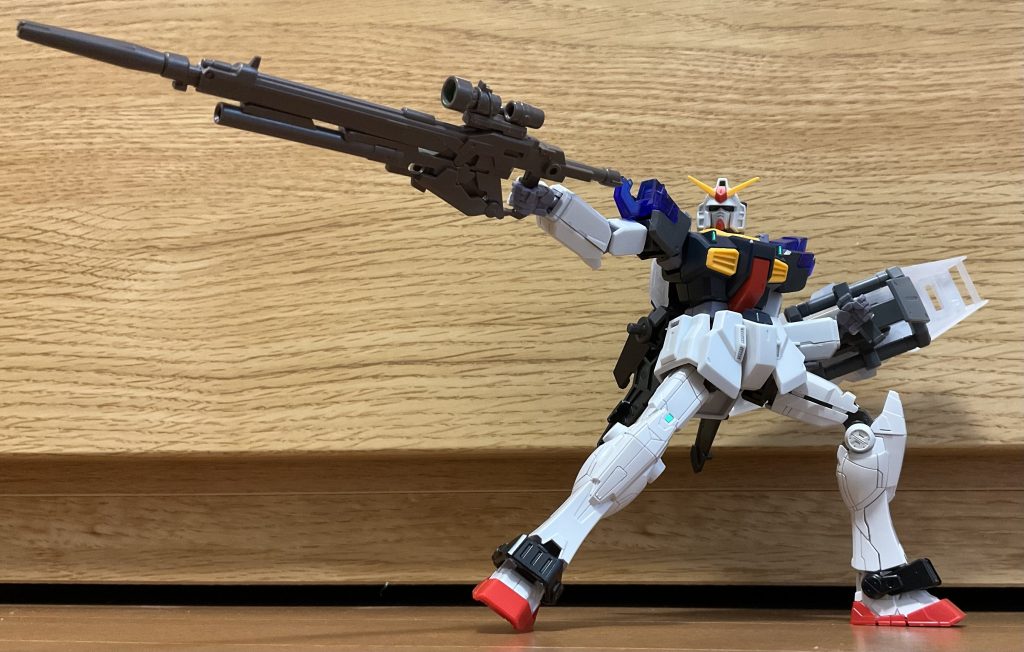 最後はSEED撃ちをしたから仰ぐ感じでMk-Ⅱハザードとのバトルシーンも用意したかったんですが、残念ながら2個しかないMSGエクシードバインダーを使い果たしているため断念しました(´・ω・)