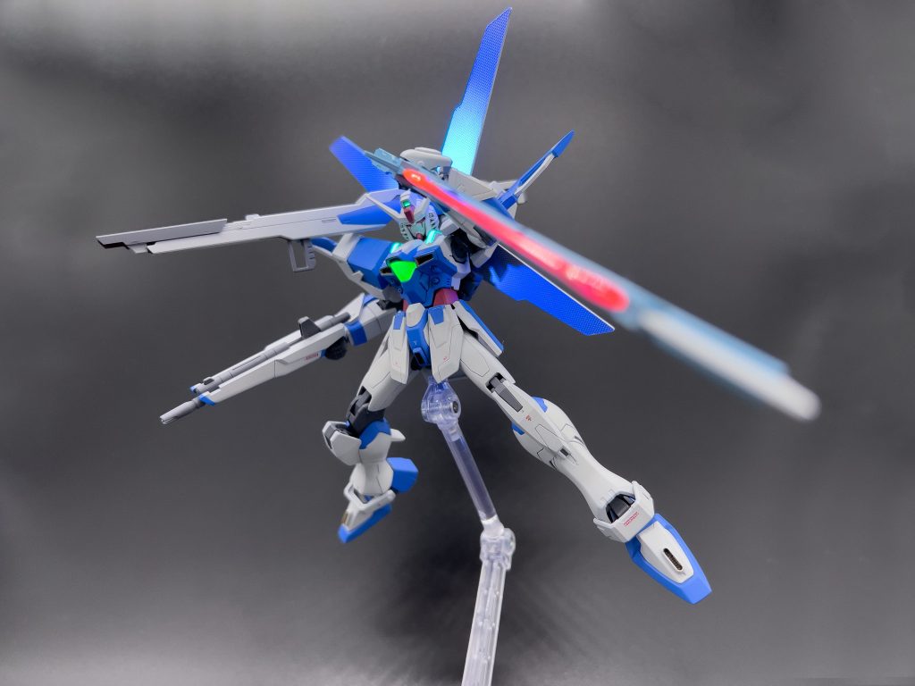 以上ガンダムアルテミスでした!HG再現機としては申し分ないクオリティになったかと思います!デザインとしてとても好きな機体だったので、サ終を迎える前にしっかり作ることができてよかったです。