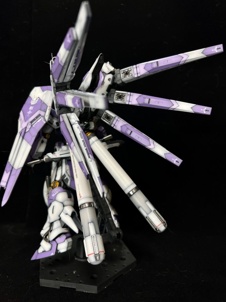 RG Hi-νガンダム　w/ハイメガランチャー–4枚目/制作者：かど