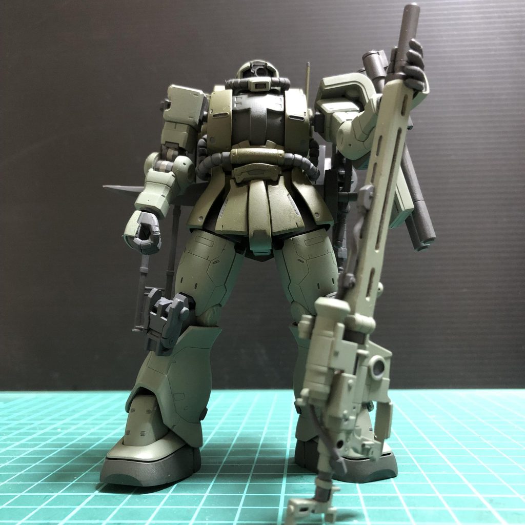 塗装後の画像です。この後、オリジン系のデカールをほぼ使い尽くしてることに気がつき、あちこち探し回って完成までに時間がかかってしまいました…