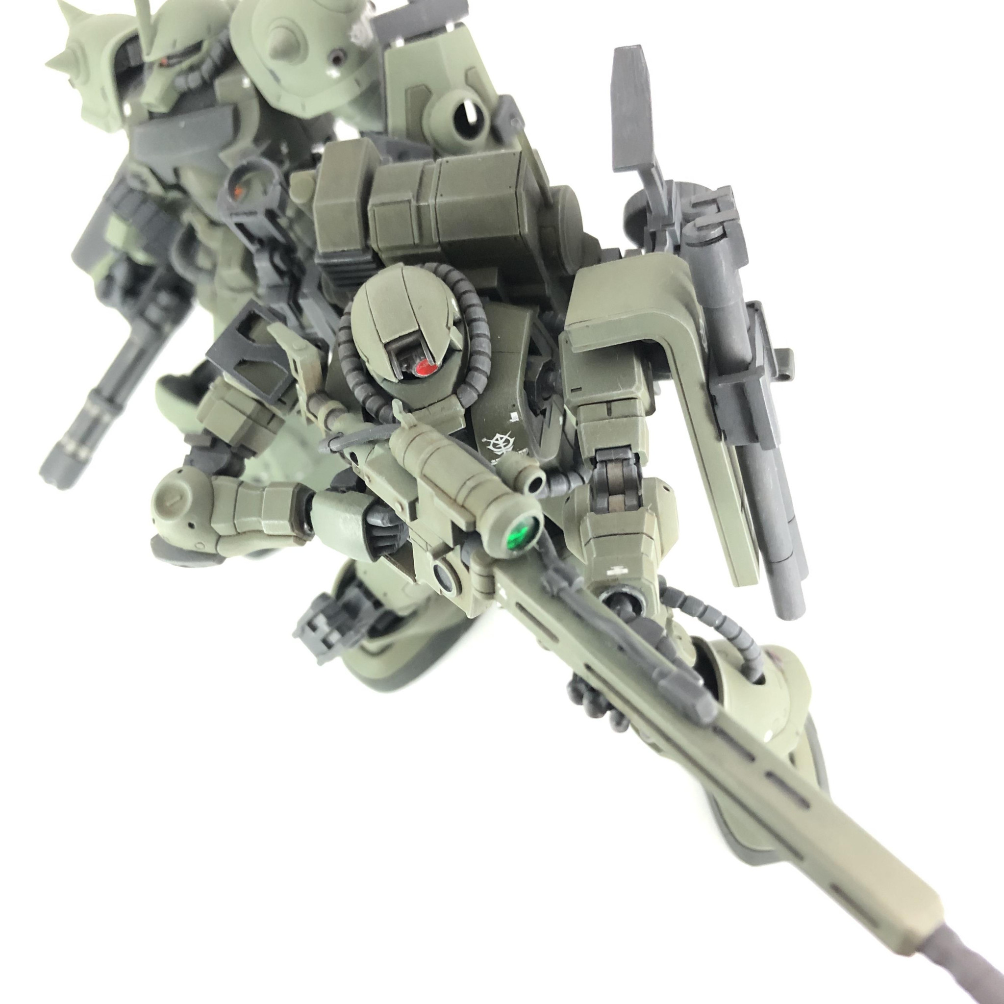 バンダイ HG 1 144 ザクII プラモデル - プラモデル