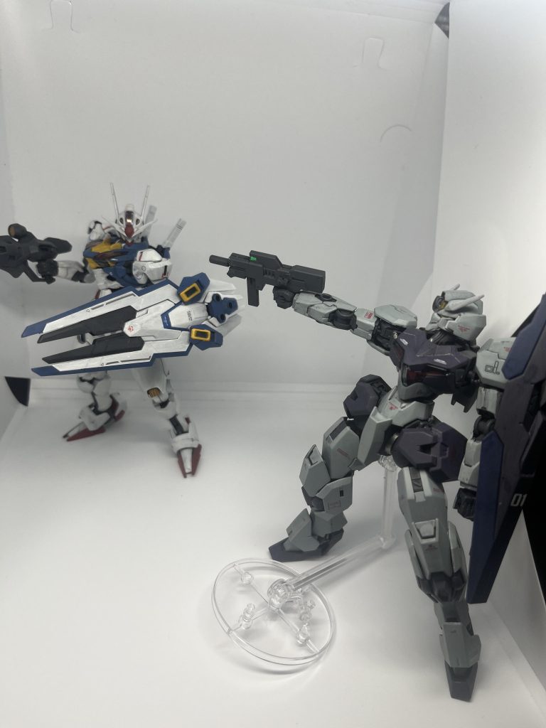 エアリアル改修型もまだ製作していなく、初期型で代用してます。