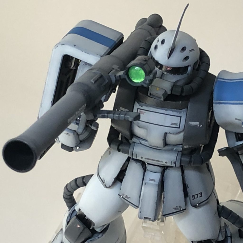 MG 1/100 MS-06S ザクII Ver.2.0改 シン・マツナガ専用ザクII｜tako-yamaさんのガンプラ作品｜GUNSTA（ガンスタ）