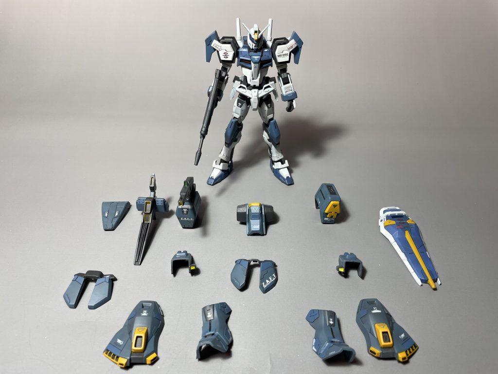 アサルトシュラウド並べてみました。いいですねこれこれで飾ろうかとも思っちゃいます