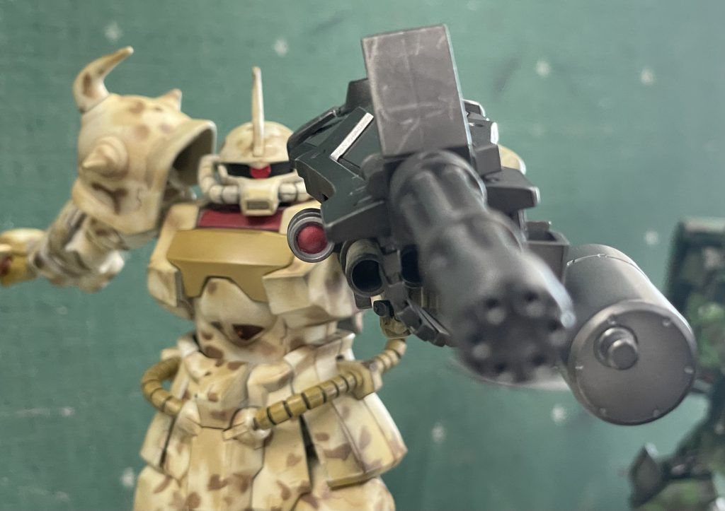 青くないグフ・カスタム　陸上自衛隊ジブチ仕様–5枚目/制作者：red_dragoon