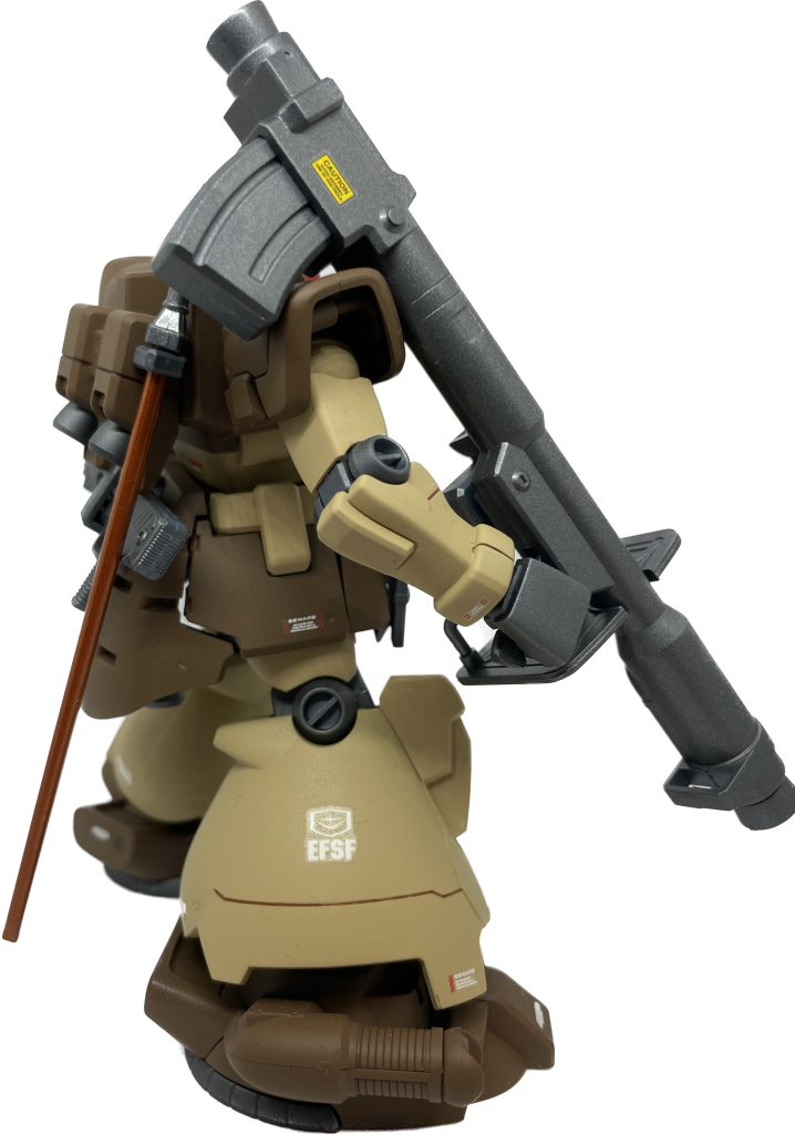 個人的にはもっとデカールを貼って、情報量を増やしてもよかったかなと思いましたが、今回は勉強ということで 笑