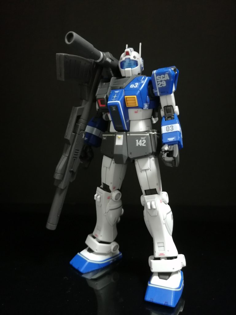 スミ入れ・マーキングシール貼り・つや消しトップコートで仕上げました。