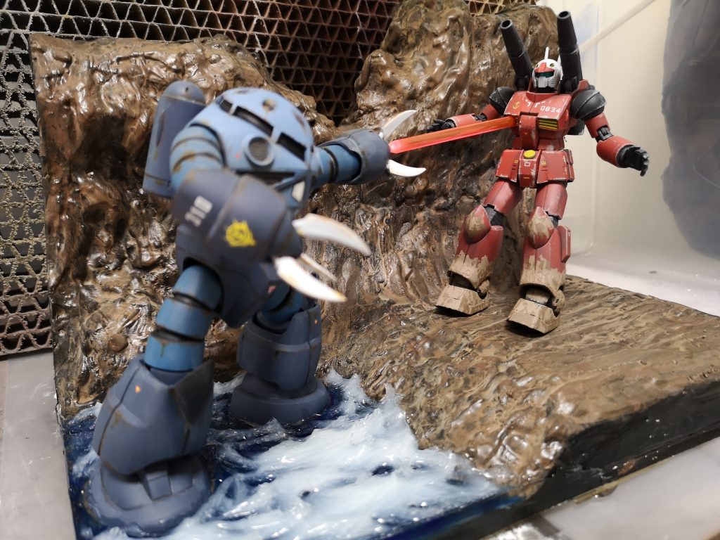 ジャブローっぽい所で散る！–3枚目/制作者：rebasashi0907