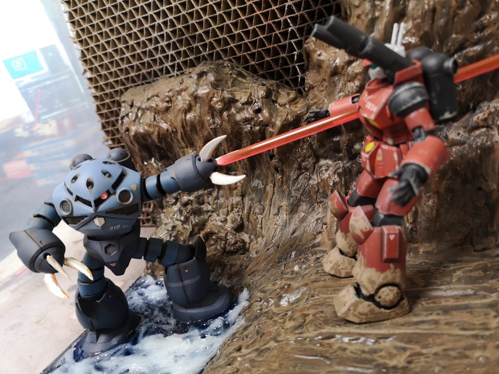 ジャブローっぽい所で散る！–2枚目/制作者：rebasashi0907