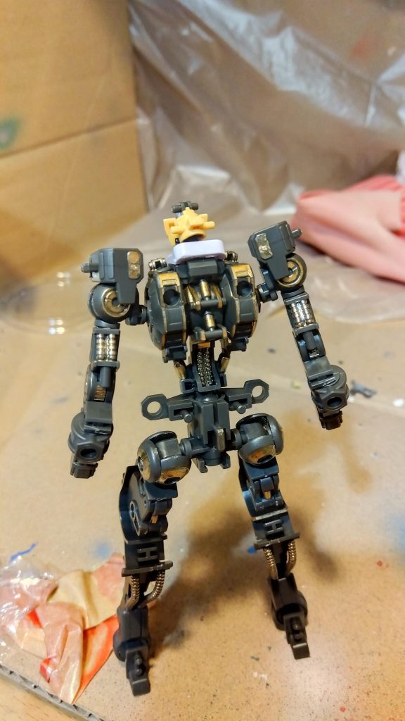 フレームも少々塗装しました！