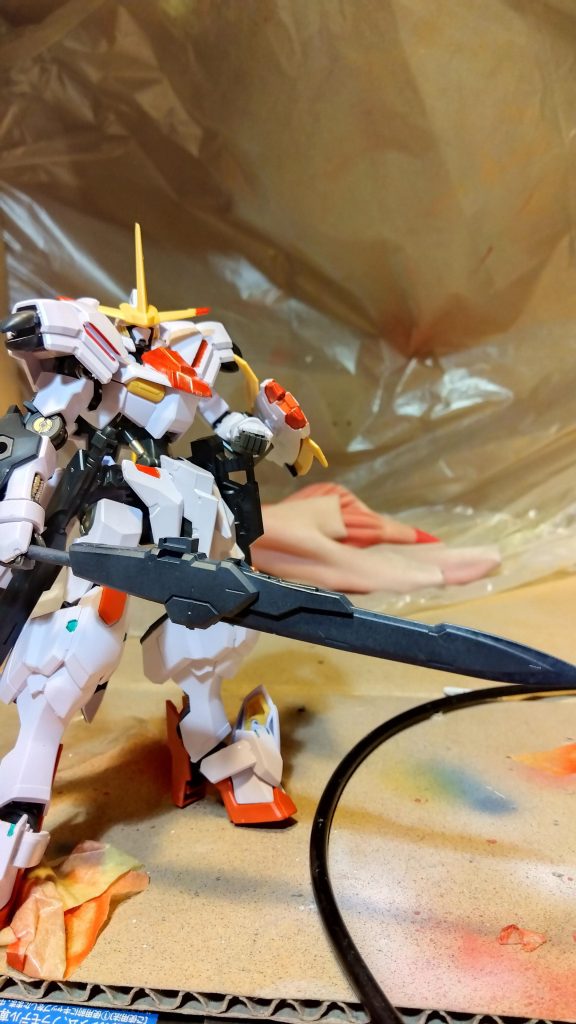 アメイジングエクシアのGNソードからランナーを使って制作しました！