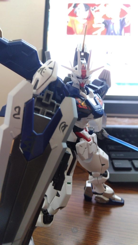 originalのモード。ガンビットには全部、あのプロモデラーのPOOH熊谷の兄貴さんが出してるヴェルテクスデカールの梵字デカールを使ってます。