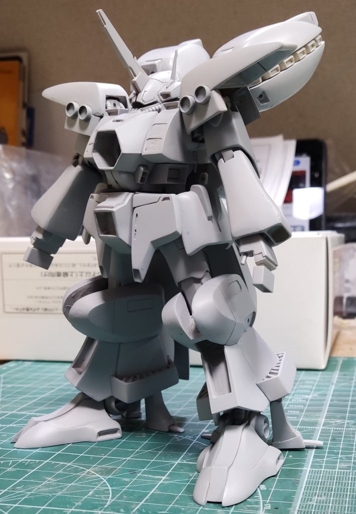 表面処理からのサフ 