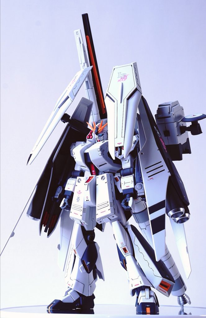 HWSではなく、フルアーマーなんです。サンボルのフルアーマーガンダムが割と好きなんで、武装なんかをそっちに寄せてみました。