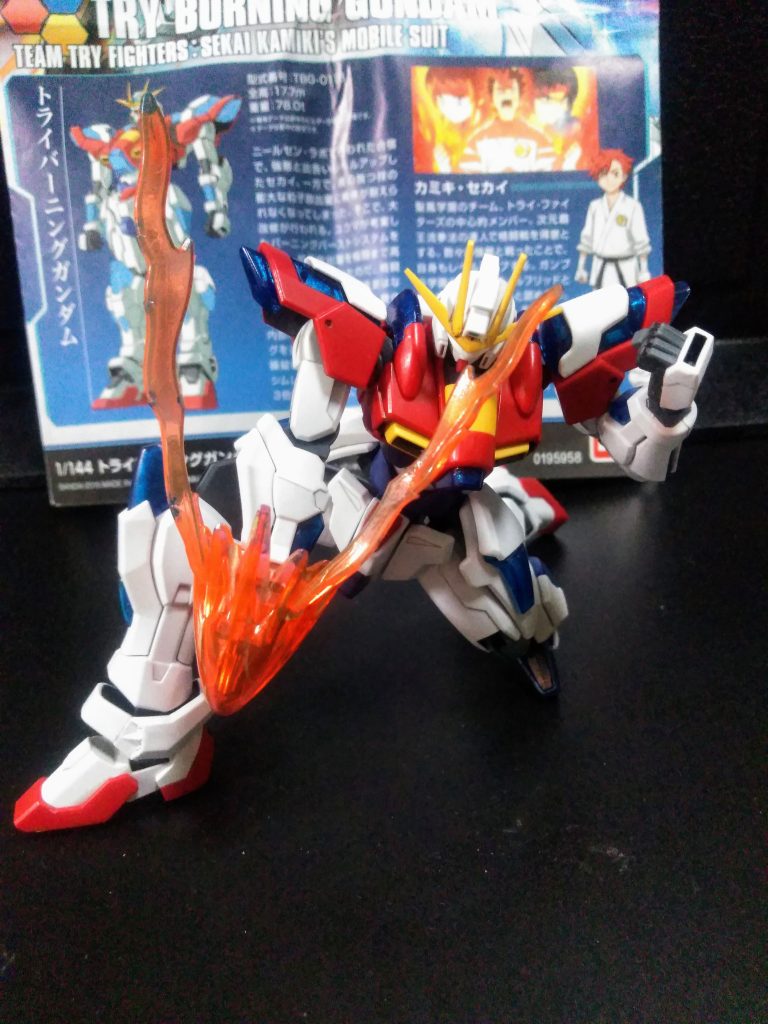 こういうポーズが取れるのって、格闘戦特化機体ならではですよね🤗