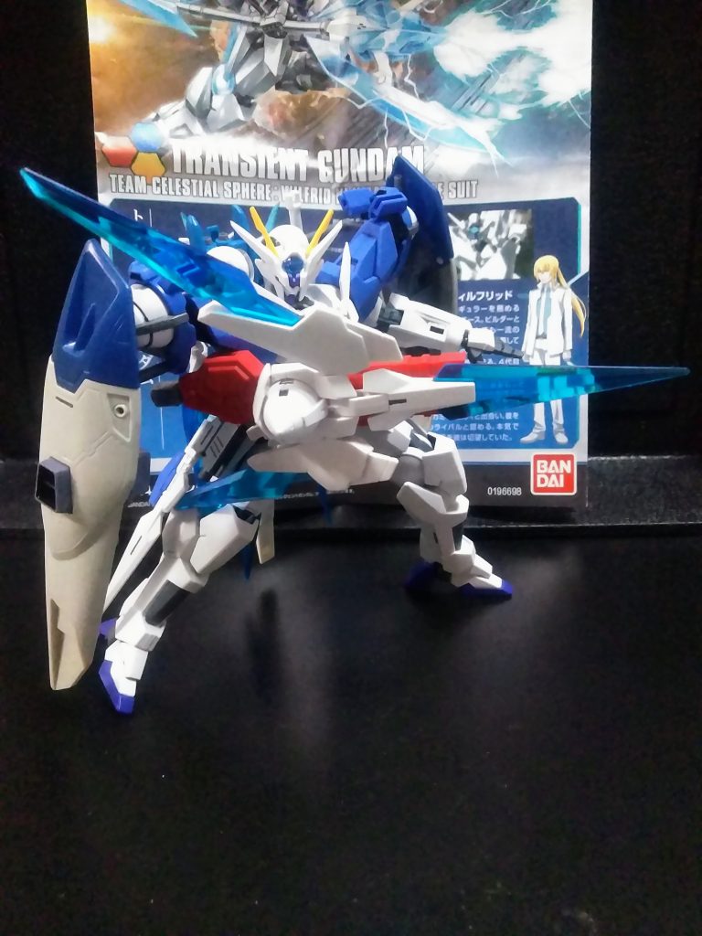 主人公『セカイくん』の最大のライバルにして、公式大会では無敗を誇る『キジマくん』のガンプラです🧐オリジナルウェポン『GN トライデント ライフル モード』