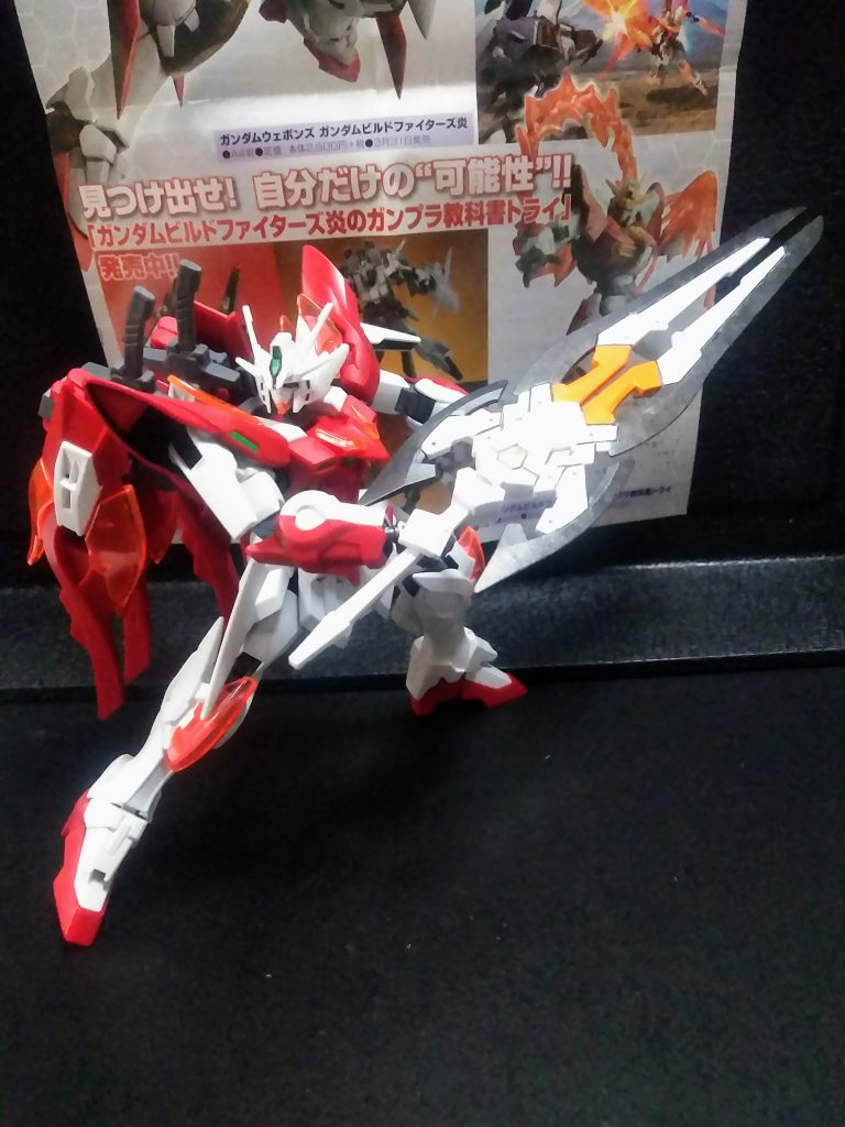 『デッカイのは良いことだ!』なんて言葉も聞きますが、取り回しに困ります😥💨『フェザー ブレイド合体!両刃モード(やっぱり呼び方知らん😏)』