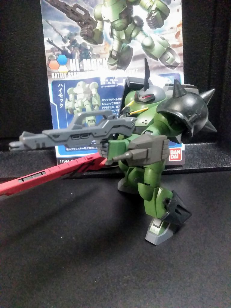 『モックのライフル』何気にカッコいい😍