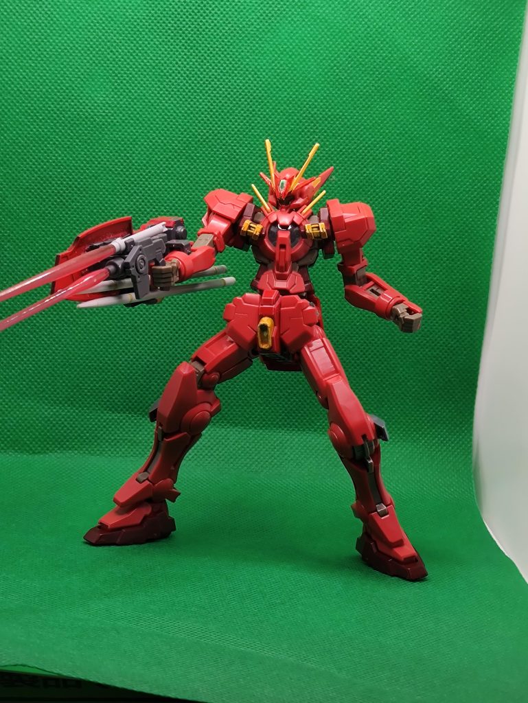 ビームガンとマウントしてるビームサーベルからもビーム発射30MMのジョイントで作成