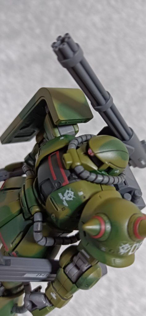 ザクハーフキャノン with練り消し迷彩–4枚目/制作者:おやじ