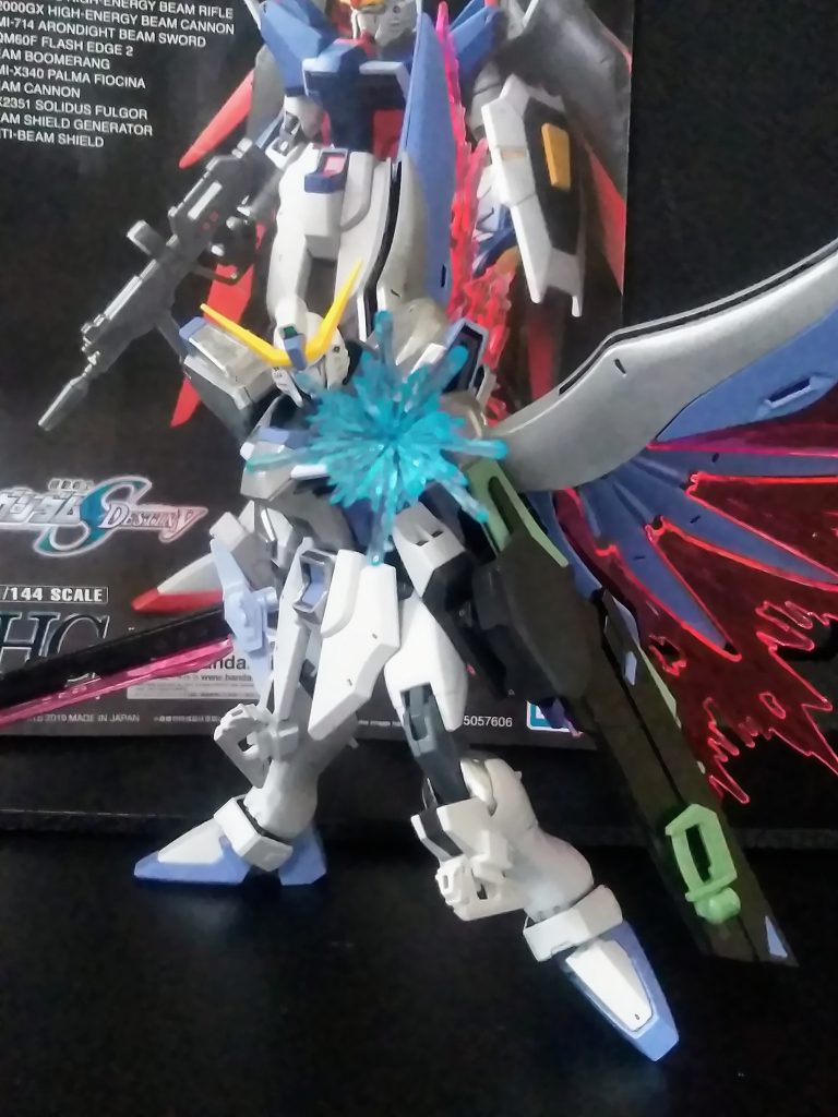 此が無くちゃぁ『デスティニー ガンダム』じゃ無い！『パルマフィオキーナ』ヤッパリ言えない😭