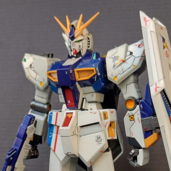 MS メカニカルバスト01 νガンダム RX-93ff風仕上げ｜ken-zoonさんのガンプラ作品｜GUNSTA（ガンスタ）