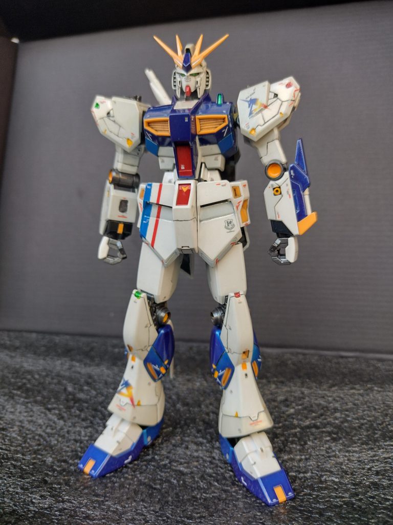 EG νガンダム　超合金風仕上げ–2枚目/制作者：ken-zoon