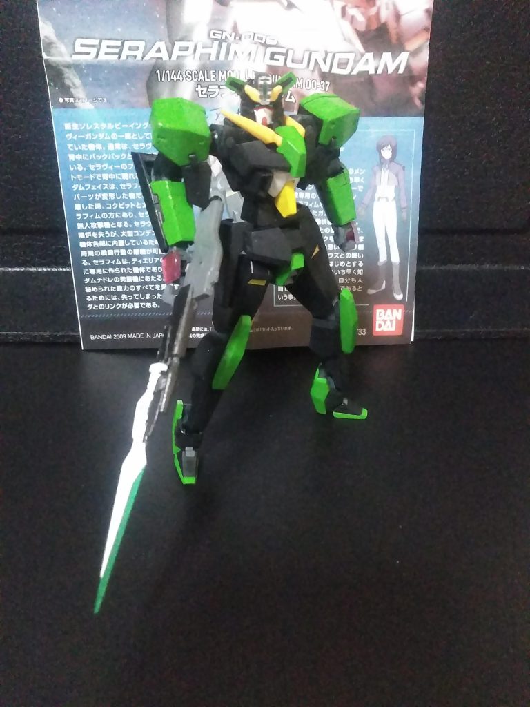 今回のケースだと、此方が本体と云うことですかね😋 外伝登場の『シア・クァンタニャンの前に使用』という設定でお願いします🙇『GN ガン ブレイド』