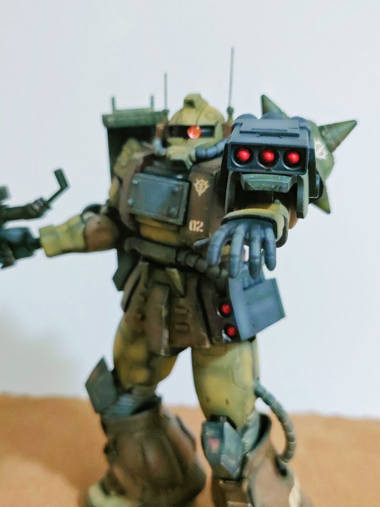 実際はもうちょい暗い感じですが、イメージ通り作れて自己満足しております。