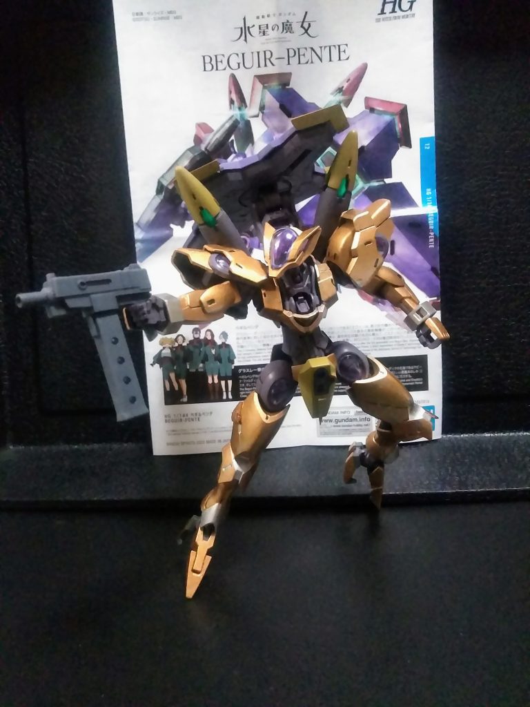 カラーリング変更を中心にヤってあります😊『ビーム サブ マシンガン』シールドは背負えます😋