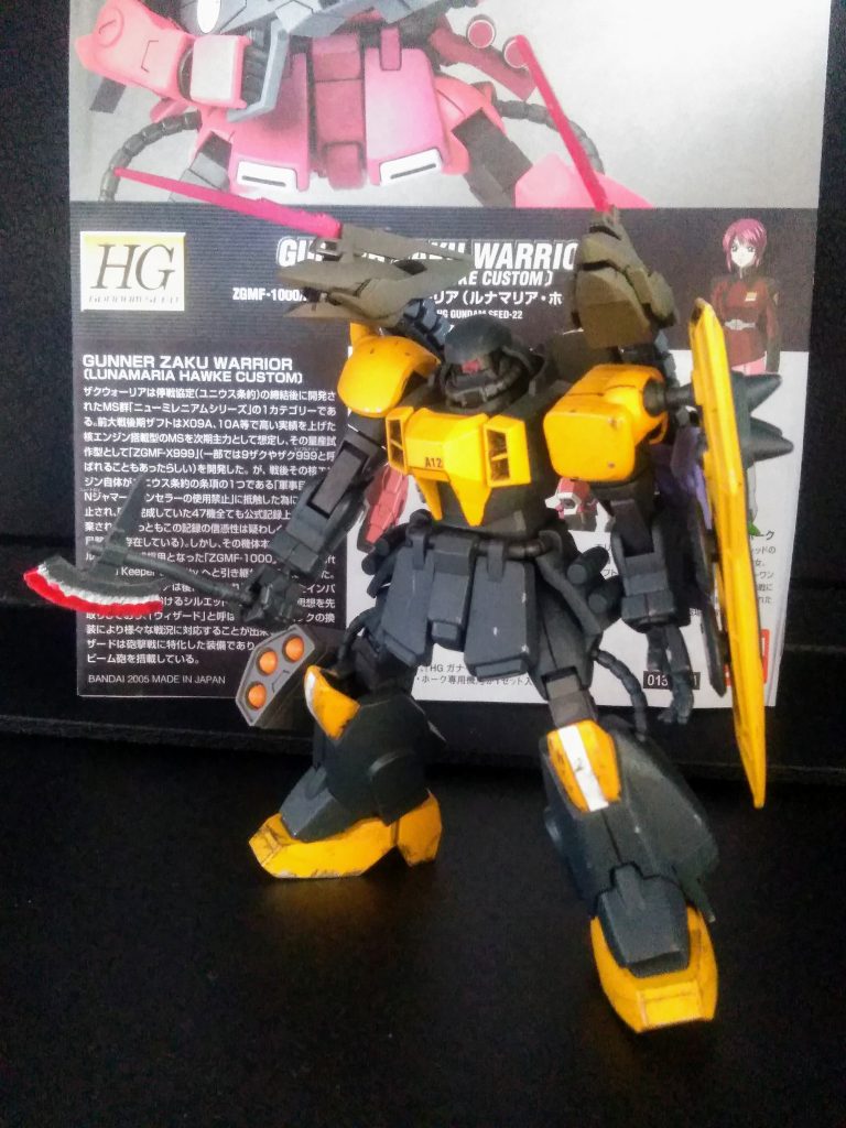 はい。こちらは、以前投稿した『ケルベロス バクゥ ハウンドのウィザード』を装着いたしました。😏