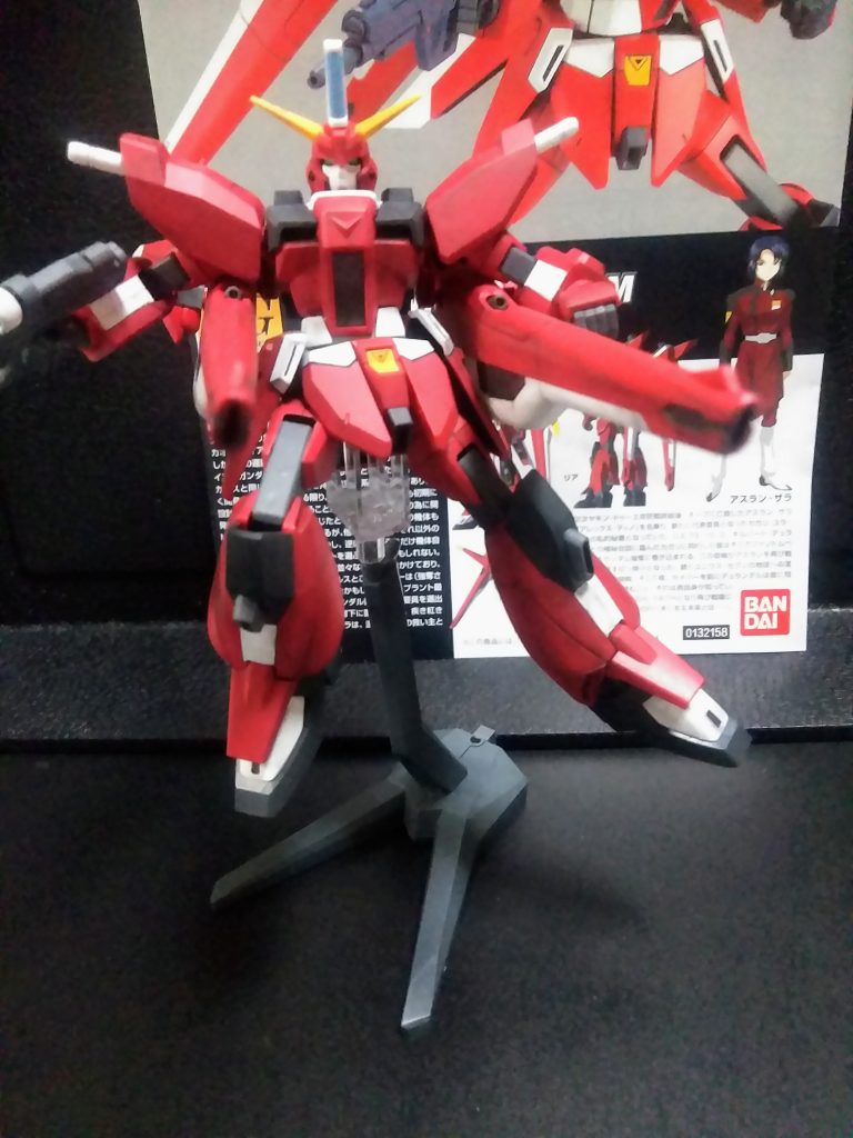 カテゴリーは『セカンド ステージ』となるこの子。『アスランがパイロットという設定上』『ガイアなど』他のガンダムより、やや遅めの登場となります😔『アムフォルタス・プラズマ収束ビーム砲』