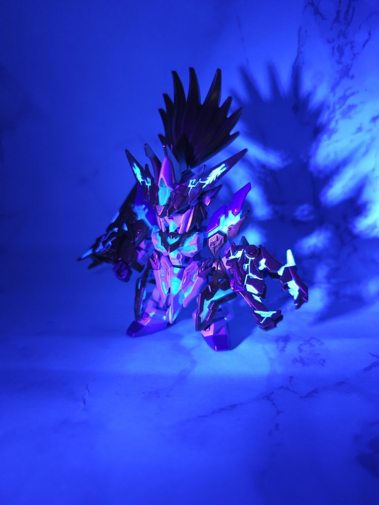 SDW HEROES 龍尊劉備ユニコーンガンダム (ガンプラ)–4枚目/制作者：@fox_chi_zeng