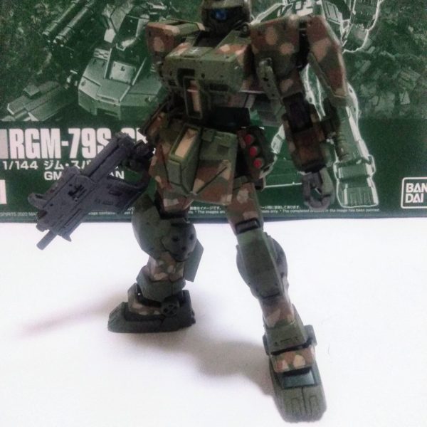 HG ジム・スパルタン《ツユハキ・ライ中尉専用機》