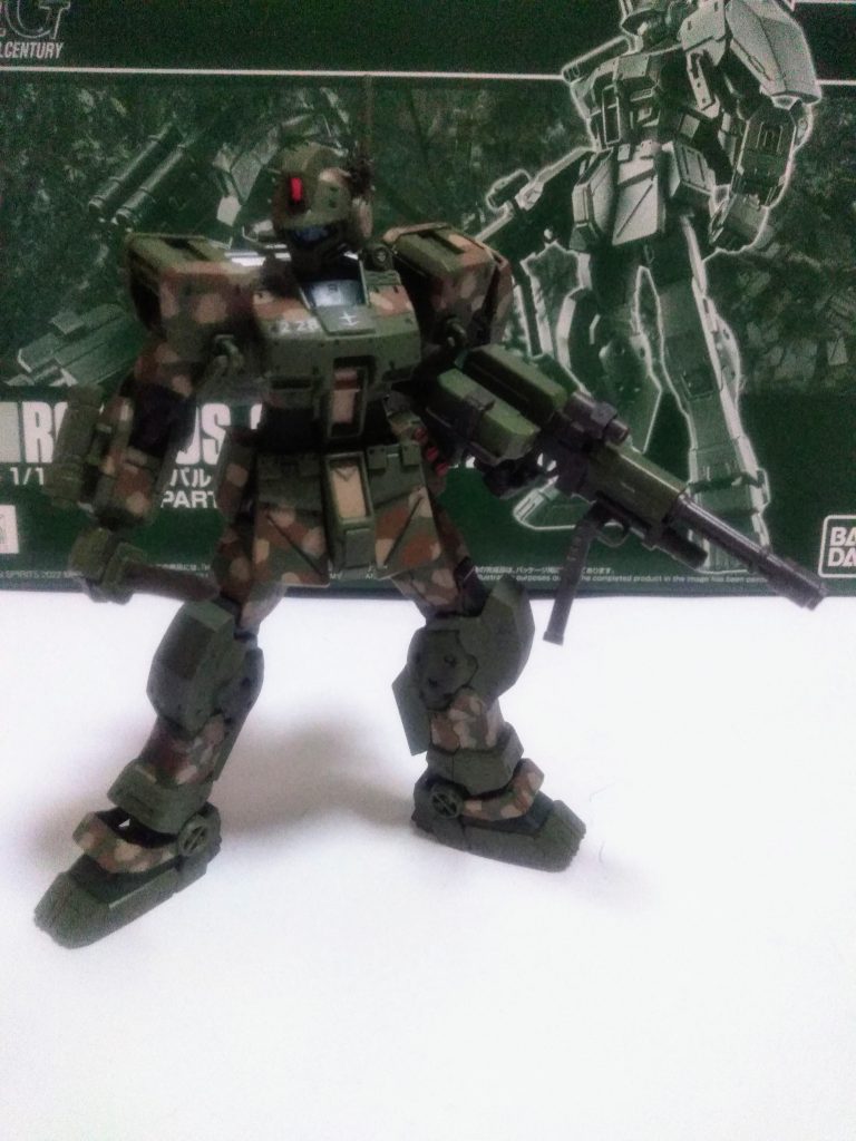 折角なので専用銃も装備😏 当然名前は知りません😤 チッサイガトリングみたいな形状となります。