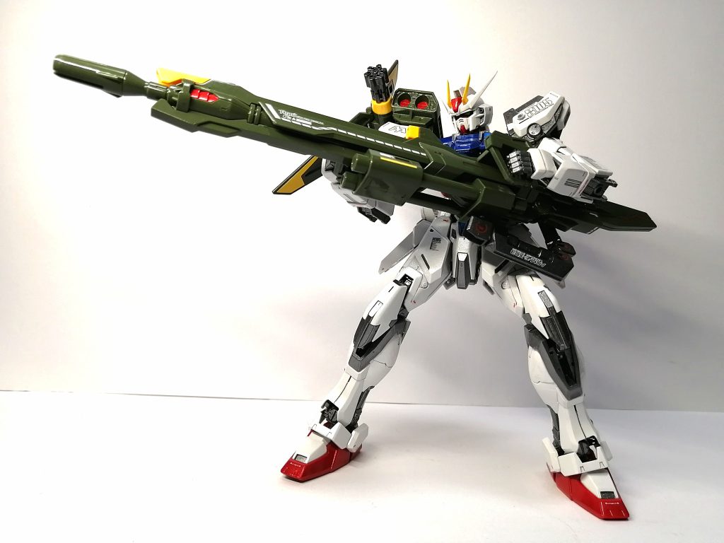 ランチャーストライク。なんとかアグニを構えることができました。