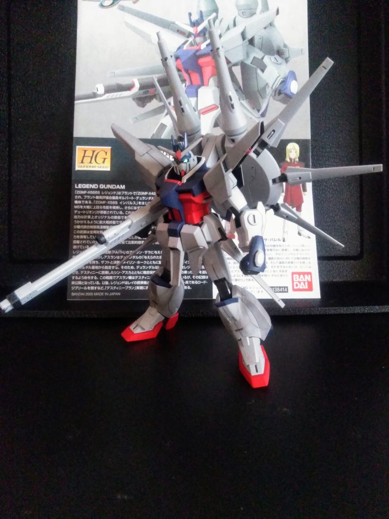 『レイくん』搭乗のこの子、初出の『ディステニー G 』と並立つ姿にワクテカが凄まじかった思い出😊 (なんせ、ラスボスの発展機体)