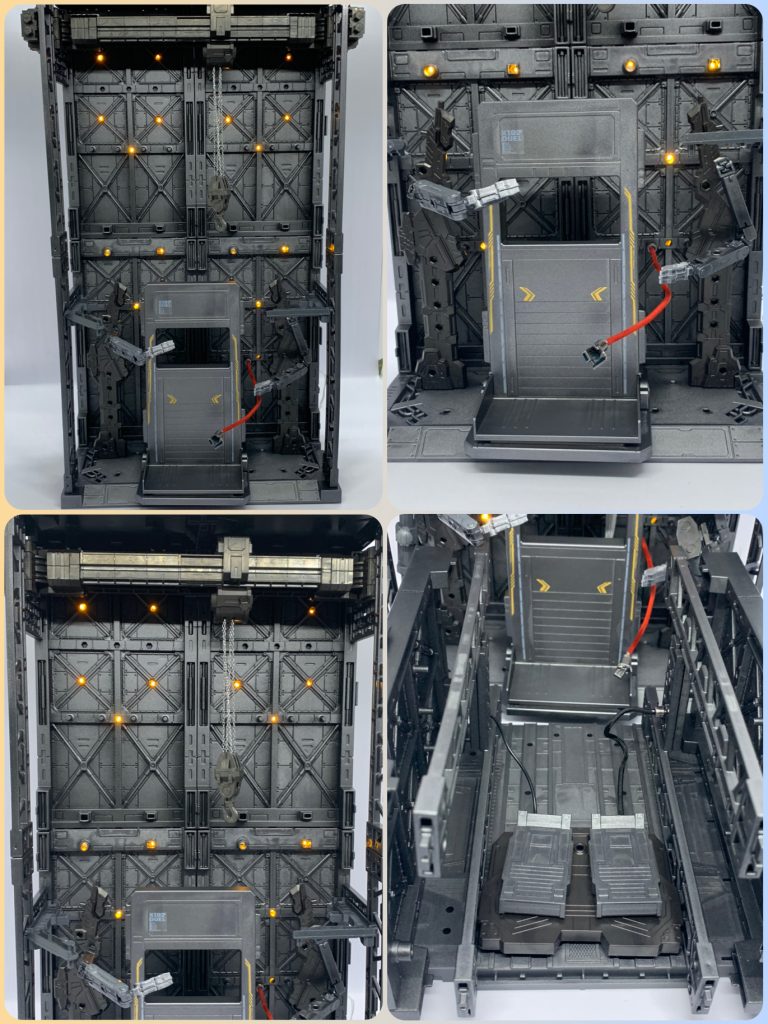 基地単体写真。いい感じに出来て満足。