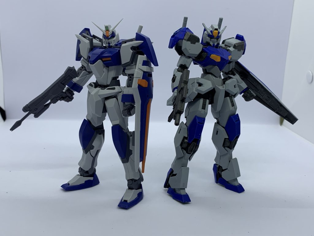 一番オーソドックスなデュエルがROBOT魂な気がするのでこの子と。令和アップデート版って言われても納得するよね？？ほぼ塗装だけだけど楽しかった！