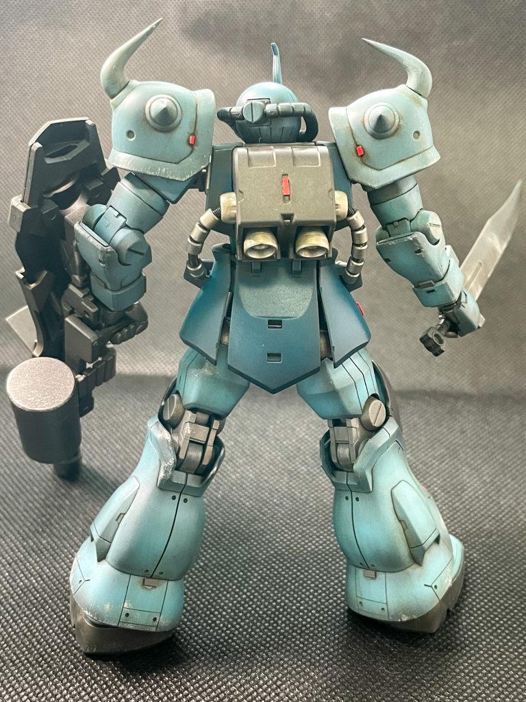 HG グフカスタム グラデーション塗装–4枚目/制作者：Takana